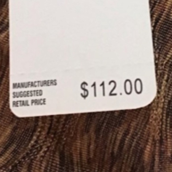 Anne Cole Brown with Gold One Piece Mokini - Picture 5 of 8